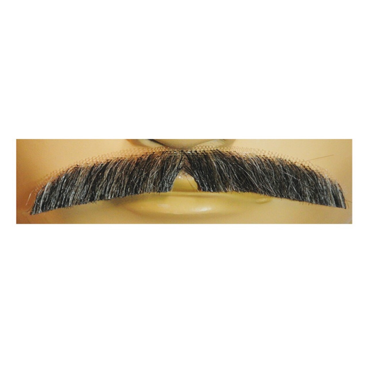 The Costume Center White Downturn Men Adult Halloween Mustache Costume Accessory - One Size